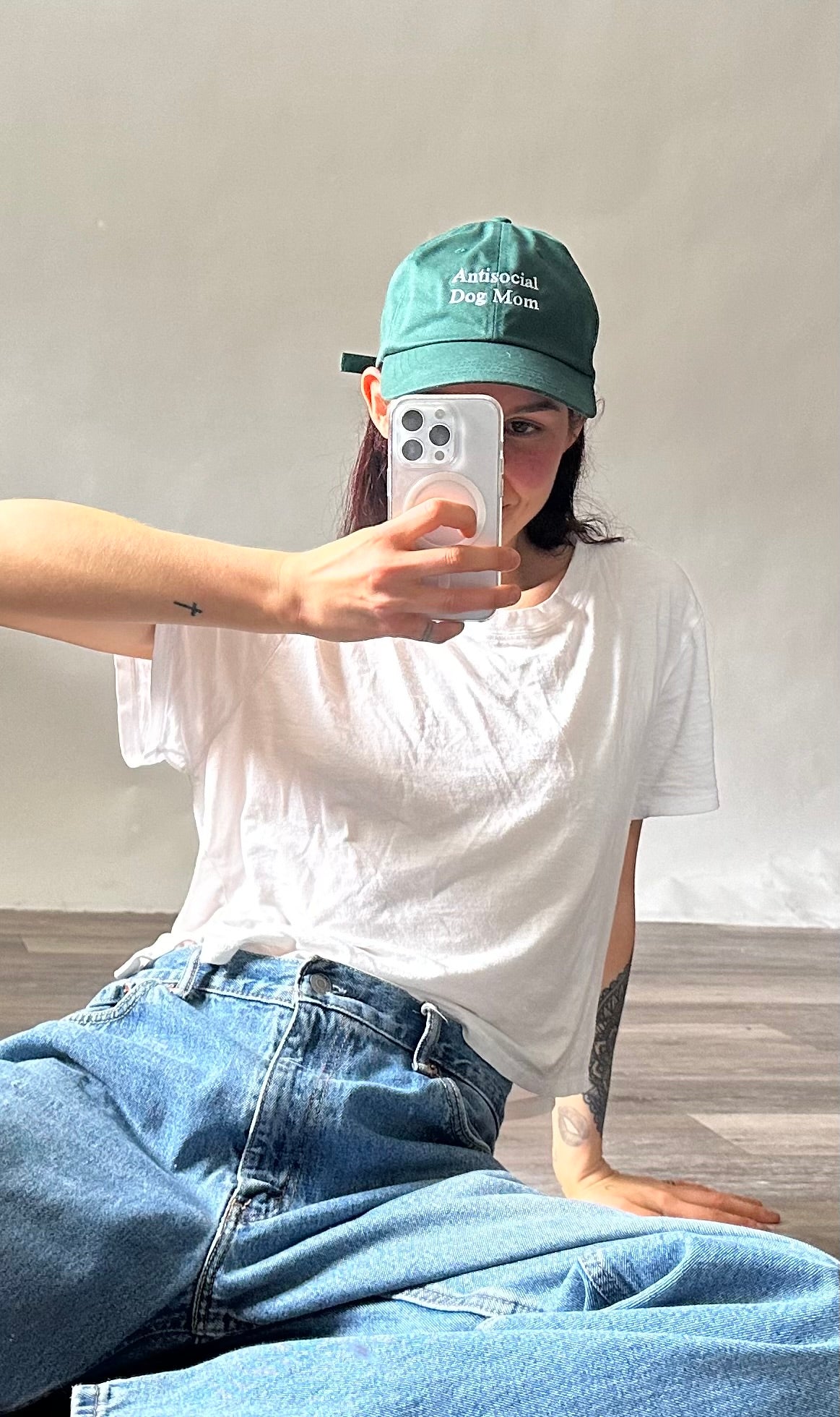 Antisocial Dog Mom Hat