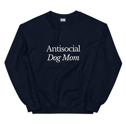 Antisocial Dog Mom Crewneck