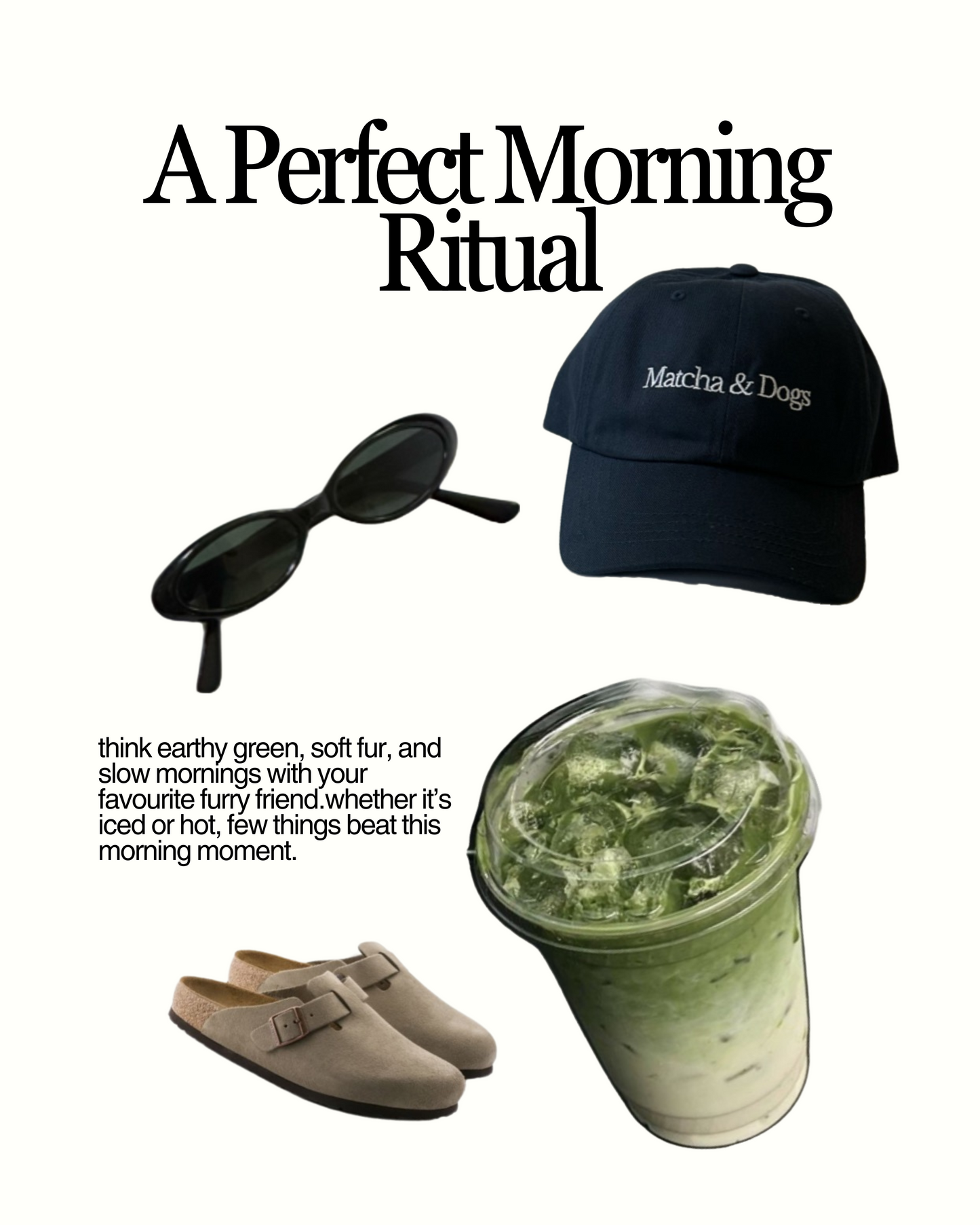 Matcha and Dogs Hat