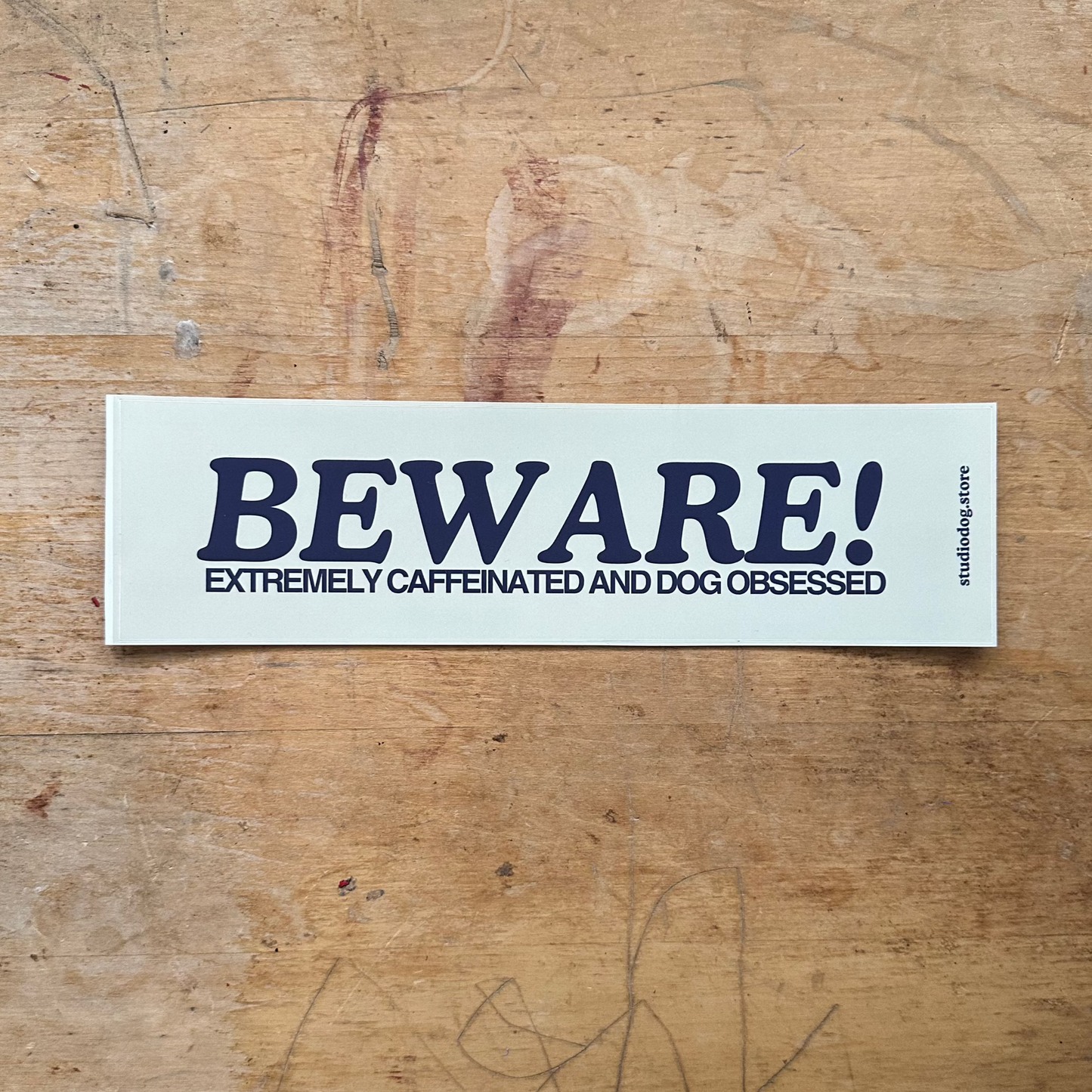Beware! Bumper Sticker