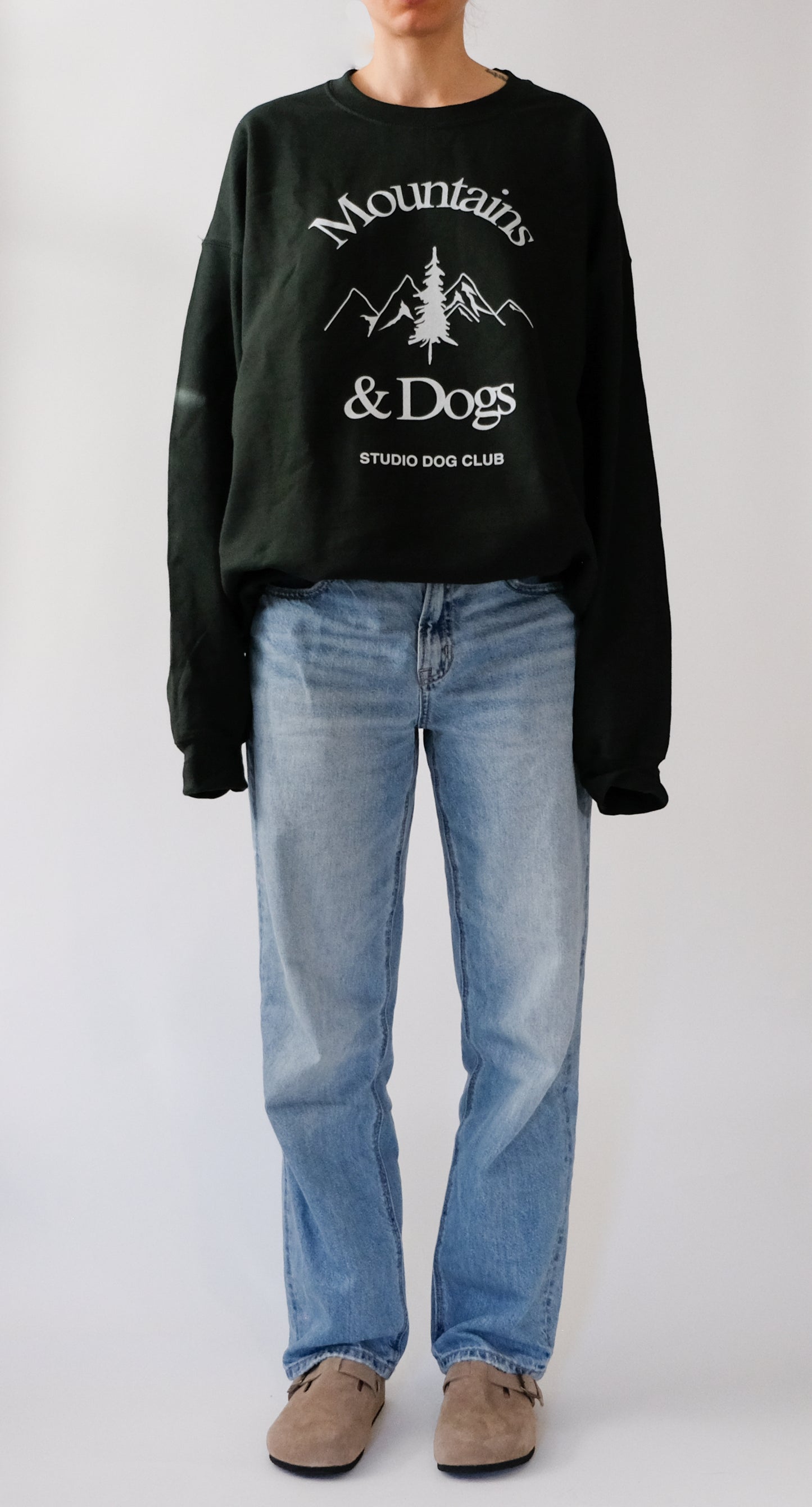 Mountains & Dogs Crewneck