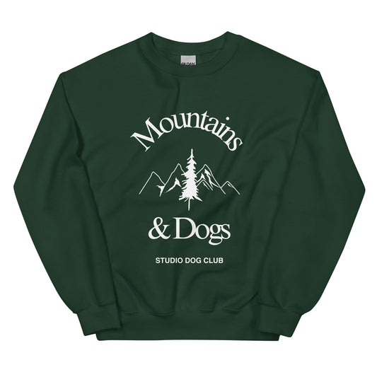 Mountains & Dogs Crewneck
