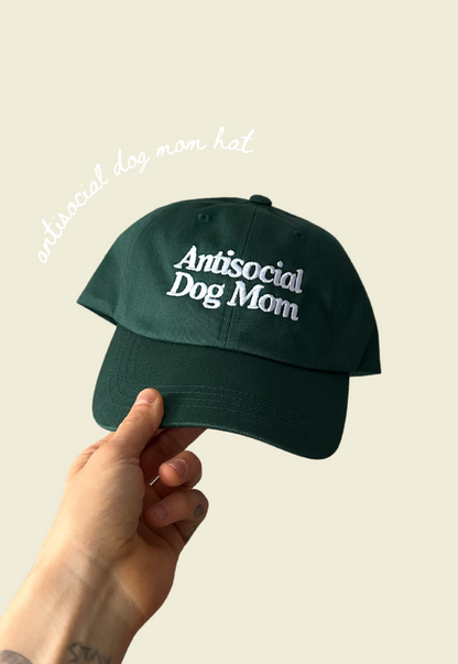 Antisocial Dog Mom Hat