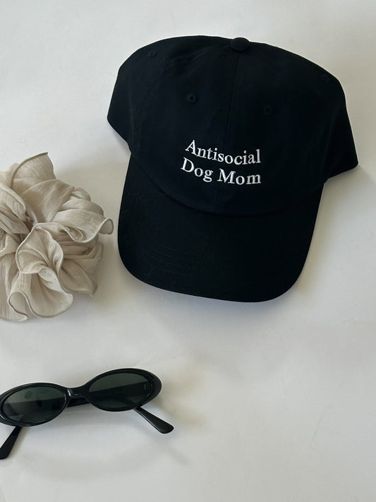 Antisocial Dog Mom Hat