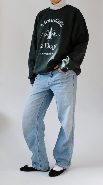 Mountains & Dogs Crewneck