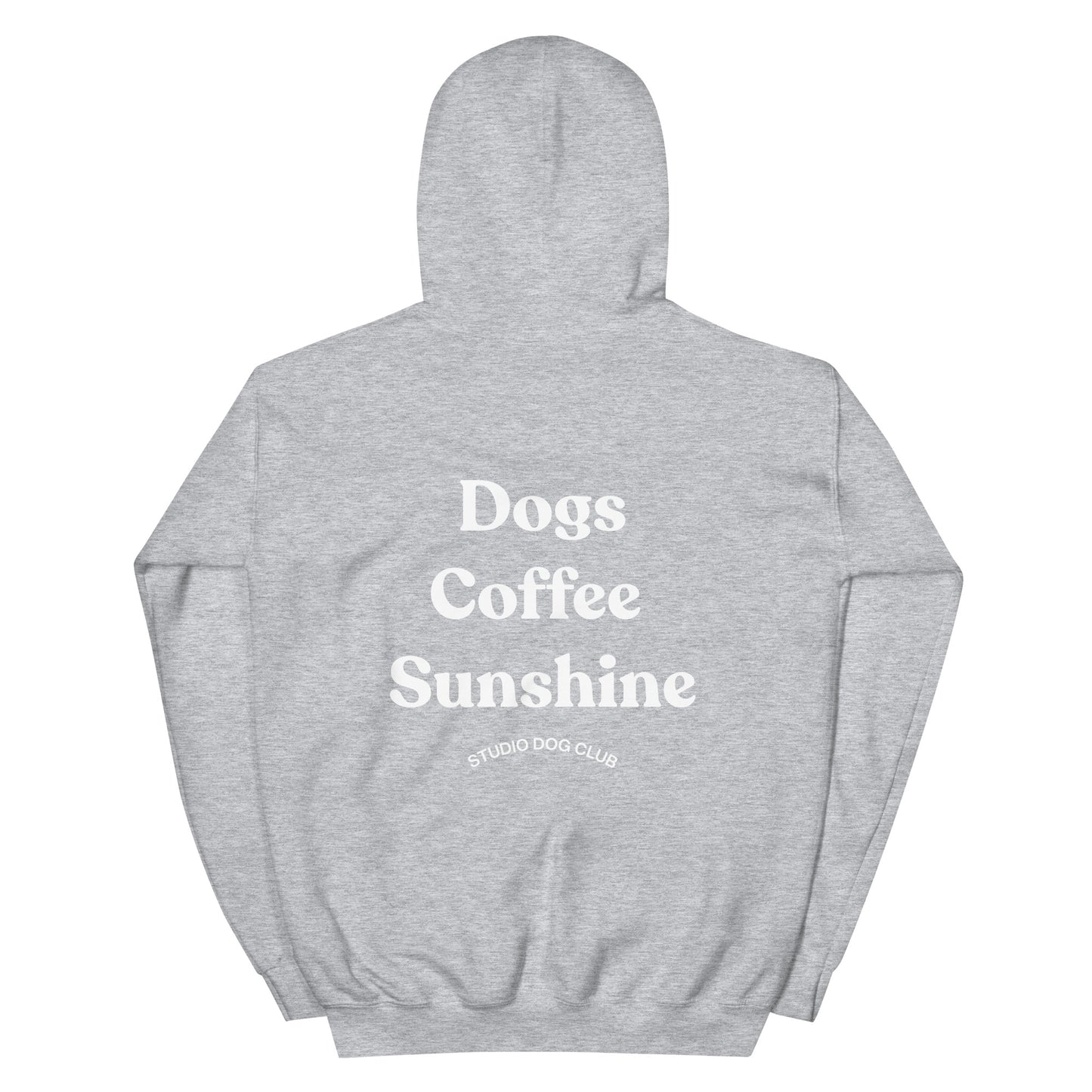 Dogs Coffee Sunshine Hoodie