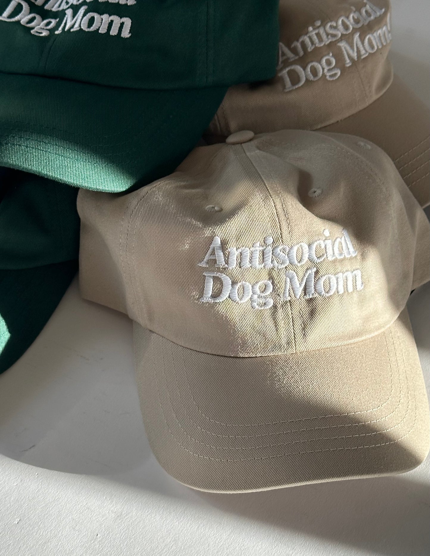 Antisocial Dog Mom Hat