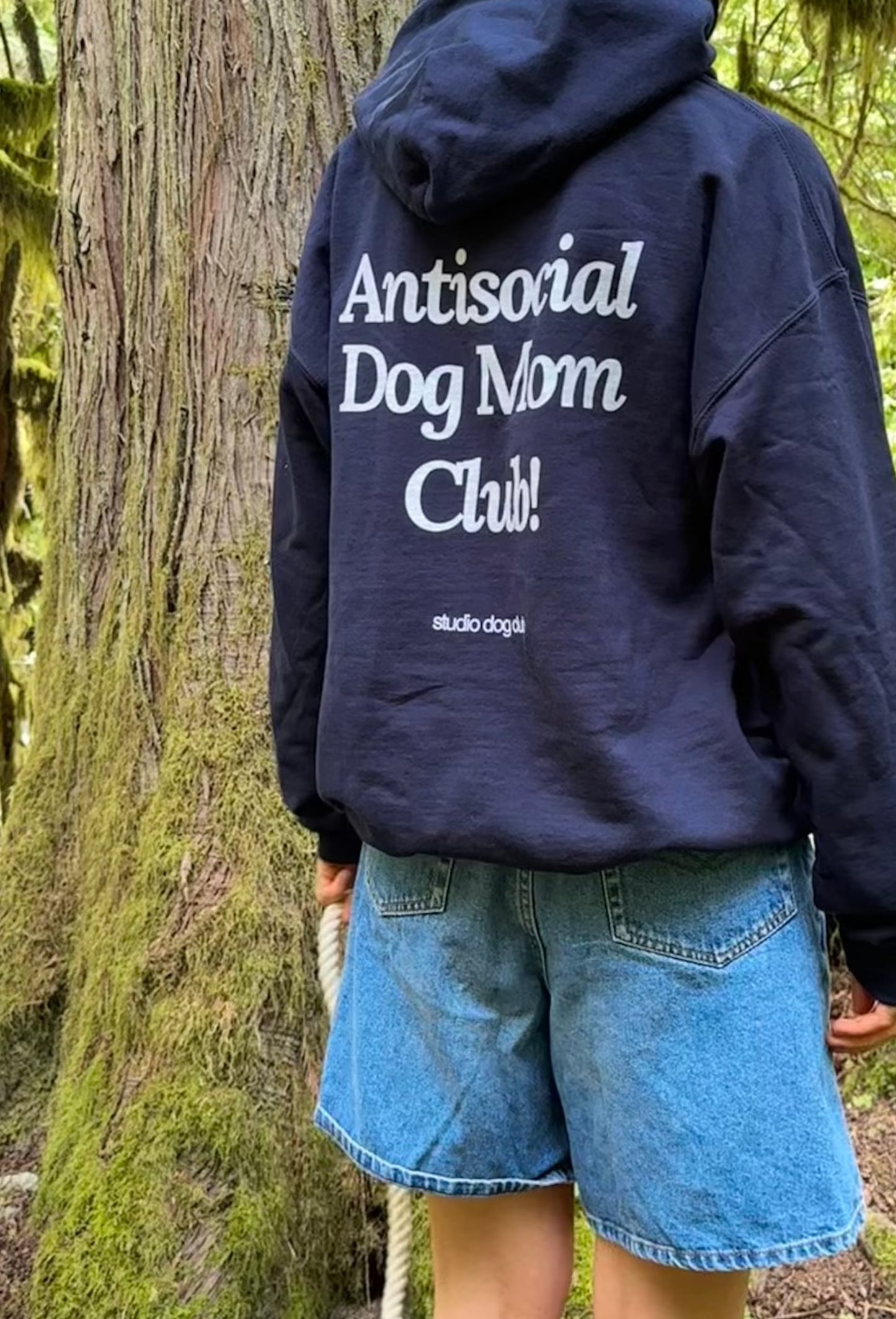 Antisocial Dog Mom Hoodie