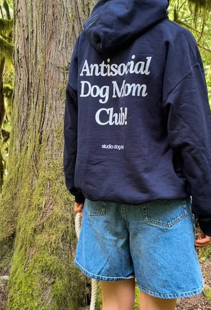 Antisocial Dog Mom Hoodie