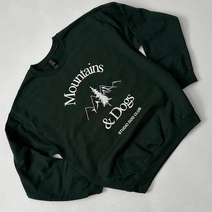 Mountains & Dogs Crewneck