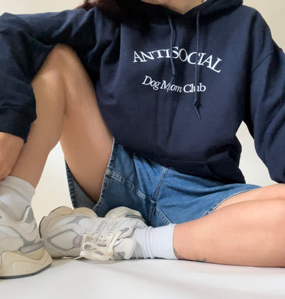 Antisocial Dog Mom Sport Hoodie