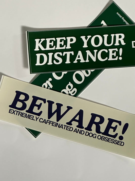 Beware! Bumper Sticker