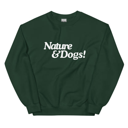 Nature and Dogs Crewneck