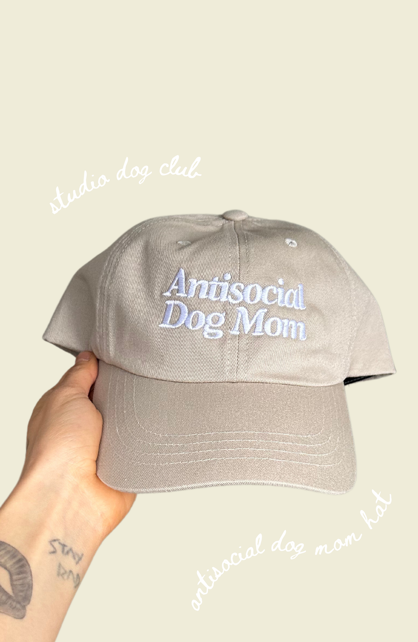 Antisocial Dog Mom Hat