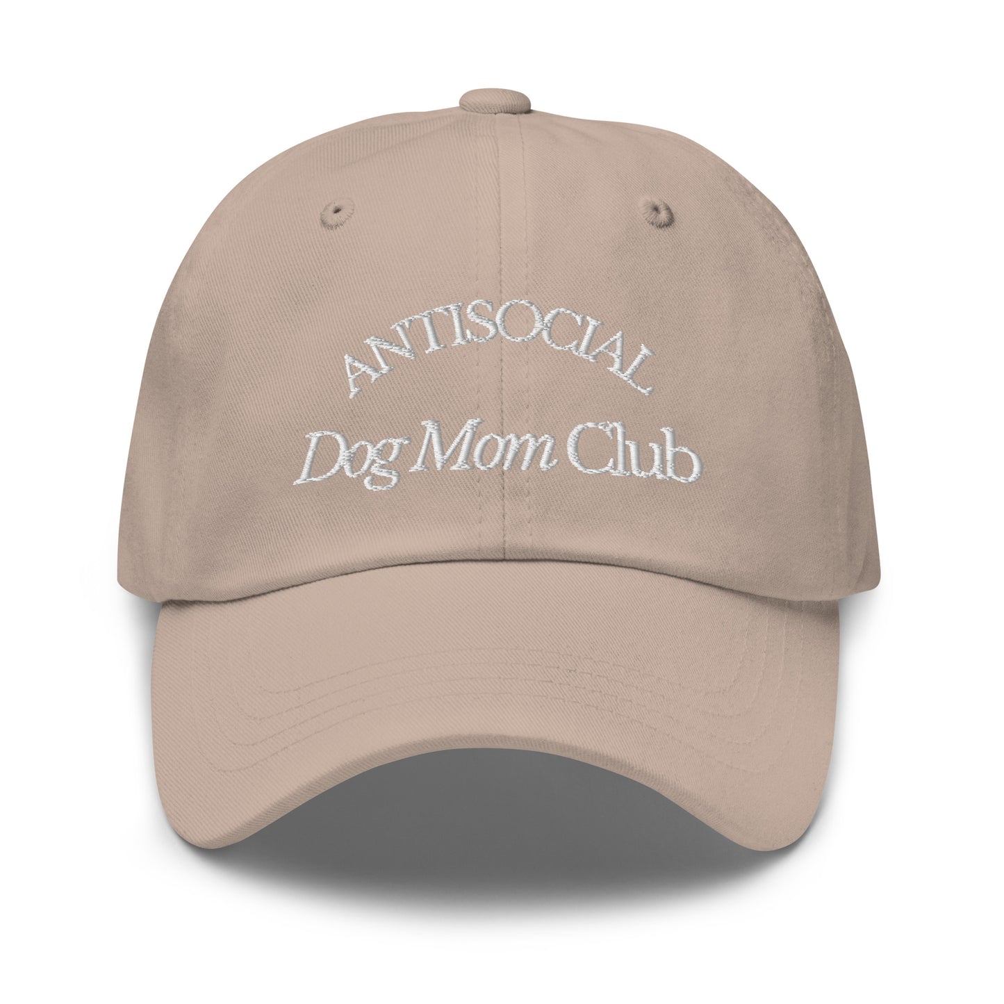 Antisocial Dog Mom Sport Cap