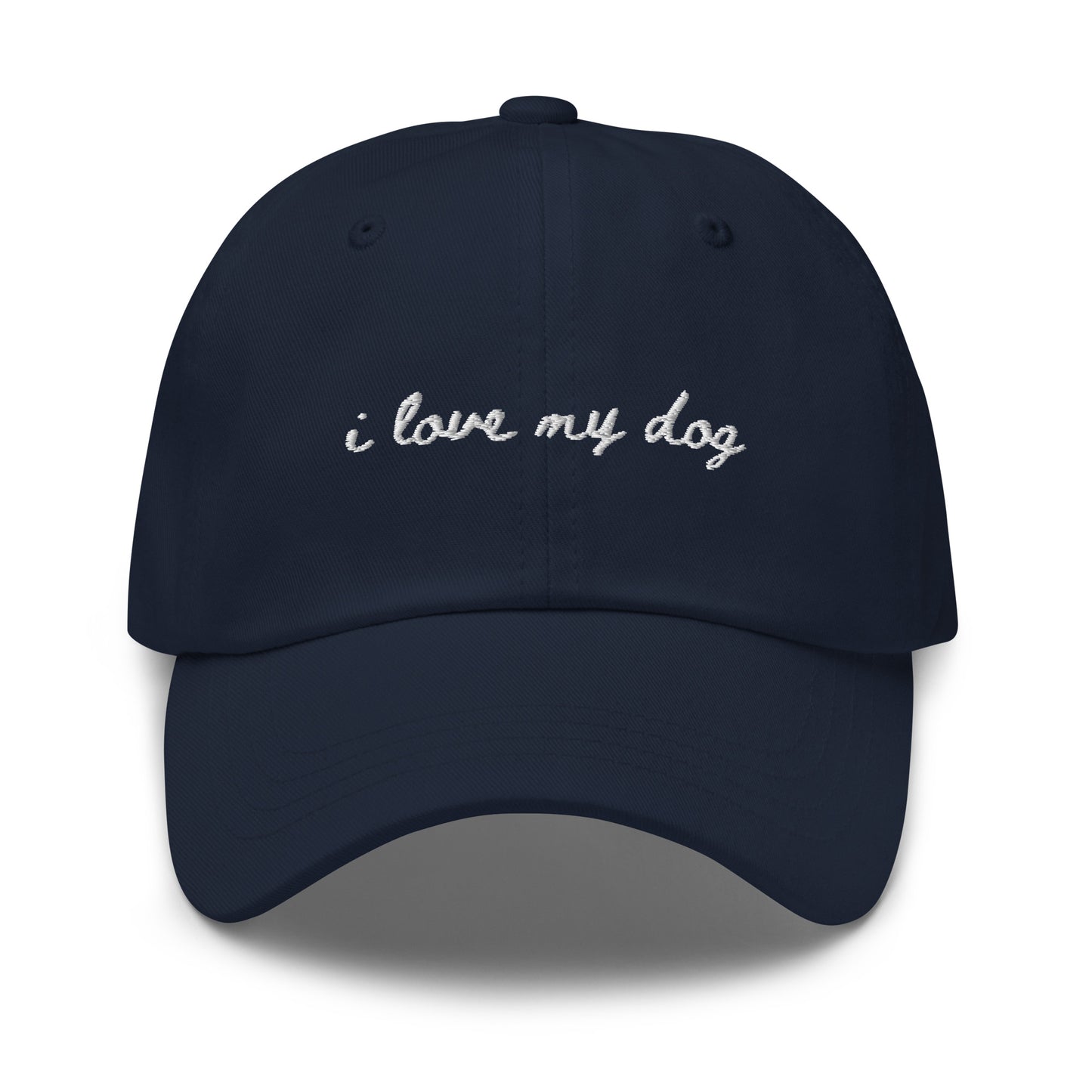 i love my dog Hat