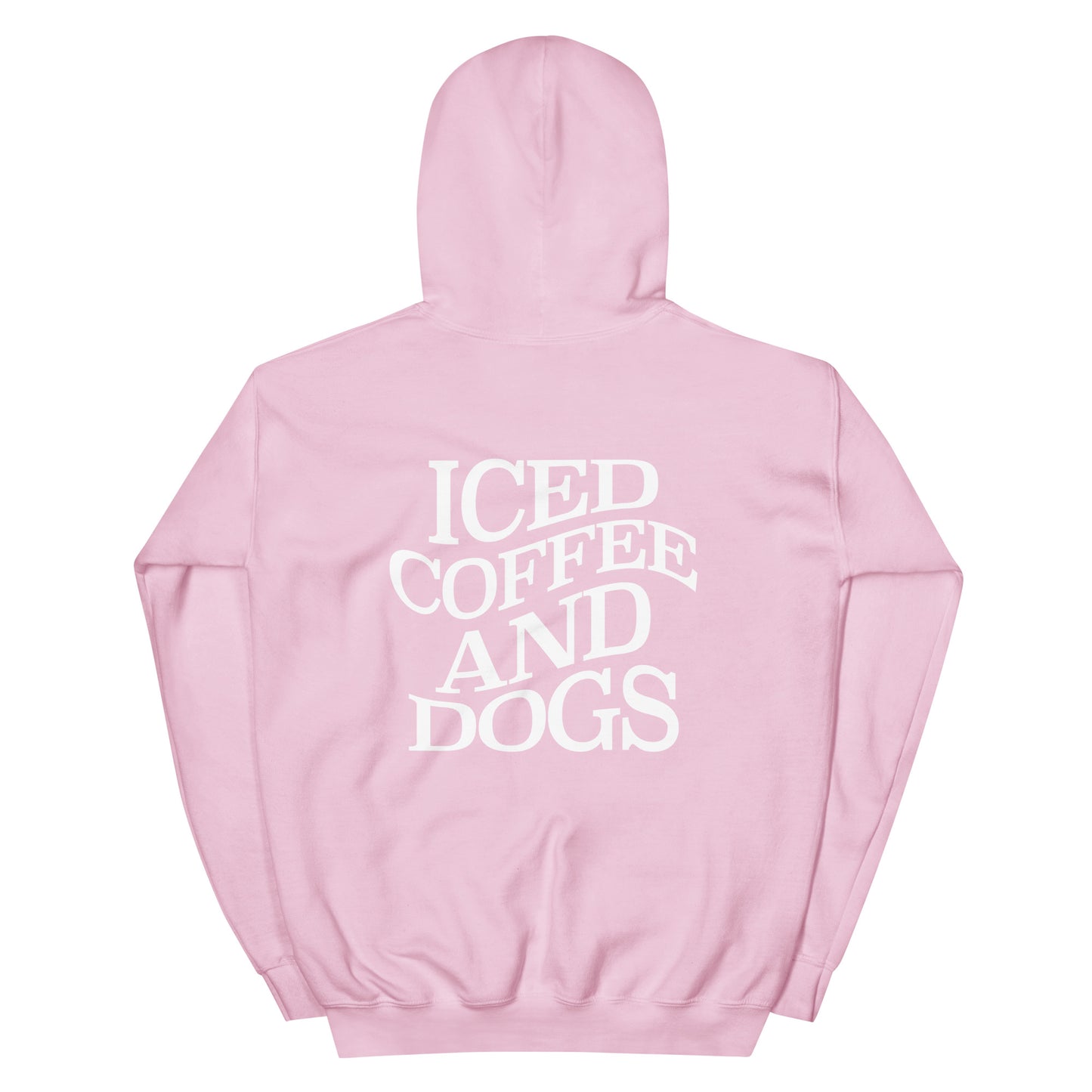 Iced Coffee and Dogs Hoodie