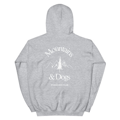 Mountains & Dogs Unisex Hoodie