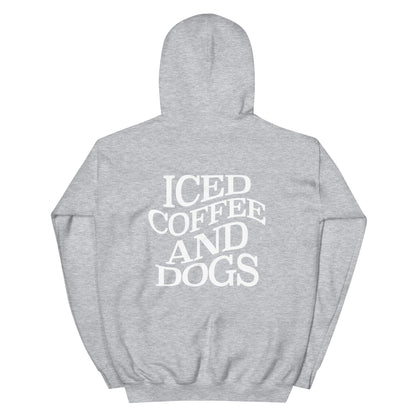 Iced Coffee and Dogs Hoodie